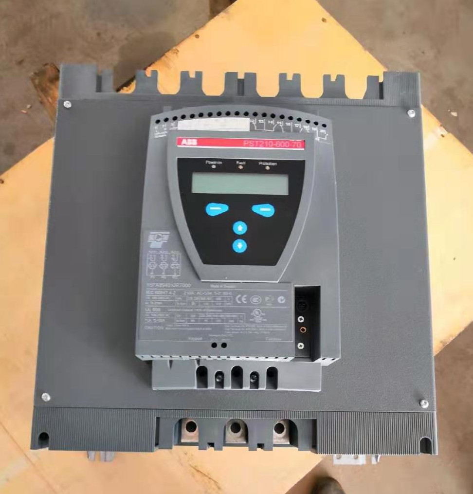 二手ABB軟起動器PST300-600-70/160KW/9成新