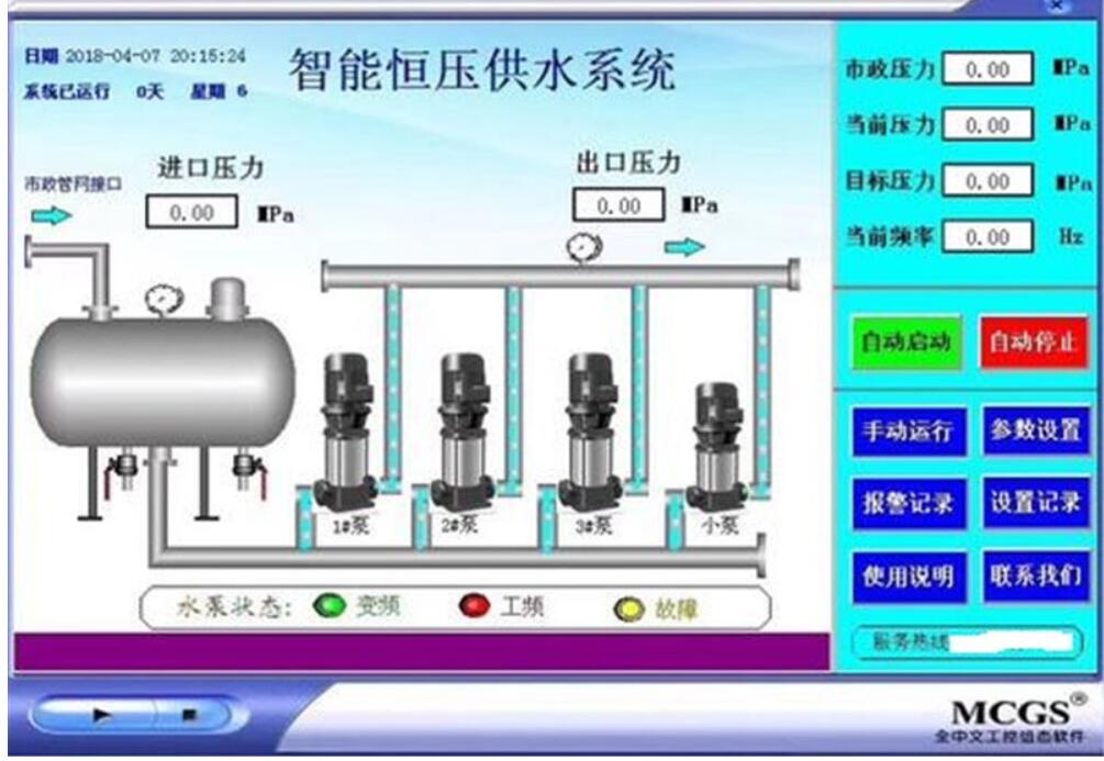 自來水廠污水處理PLC可編程控制柜